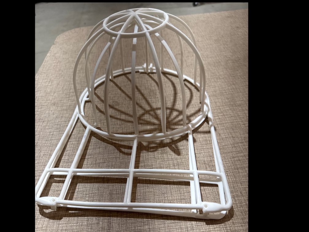 Baseball Hat Washer Cage