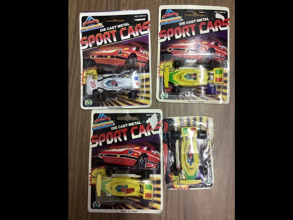Motor Force Sport Cars Die Cast Metal