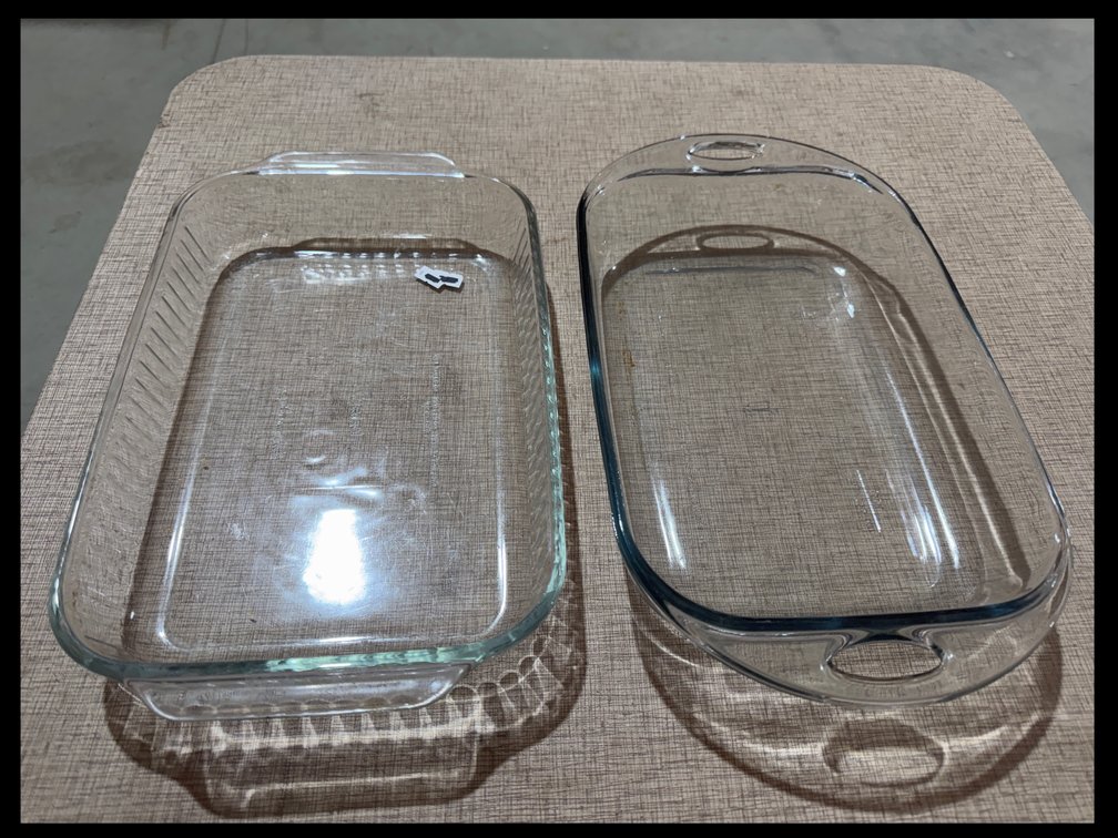 Pyrex/Anchor Hocking Glass Pans