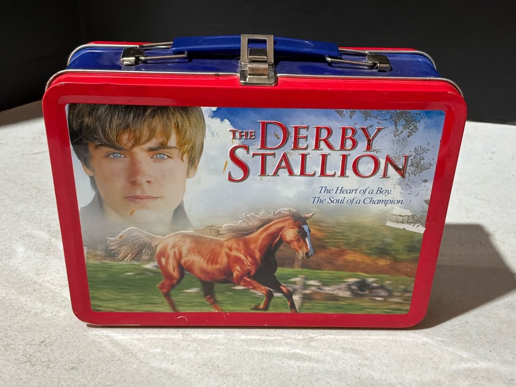 Metal Lunch Box - The Derby Stallion