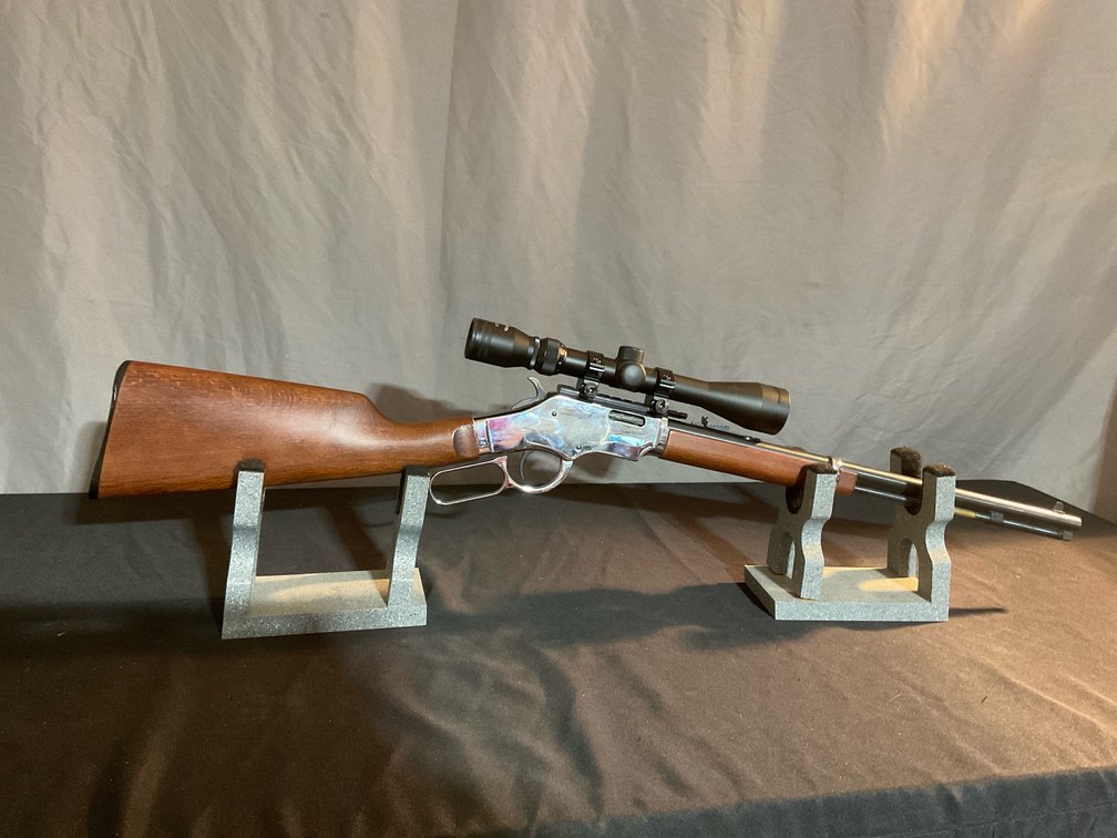 2024 A. Uberti Silver Boy 1873 22 MAG Lever Action Carbine