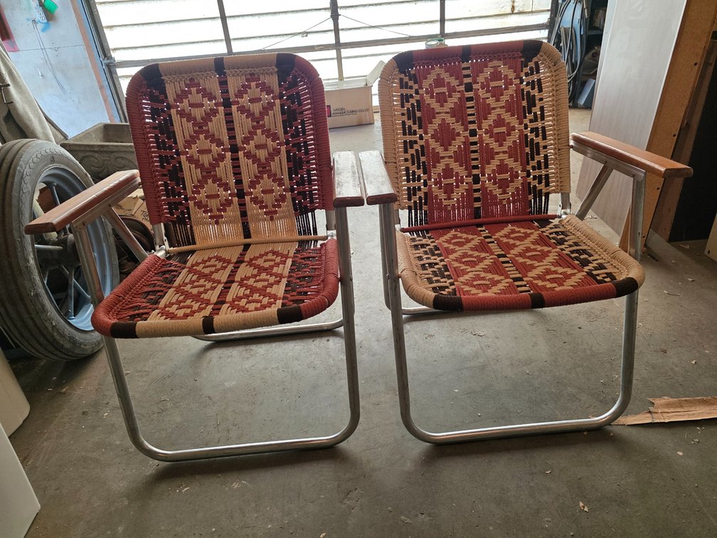 Home Weaved Lawn Chairs