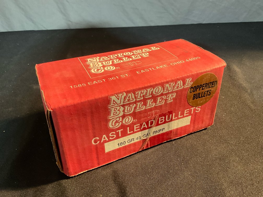 National 45 RFNP 180gr Bullets (500)