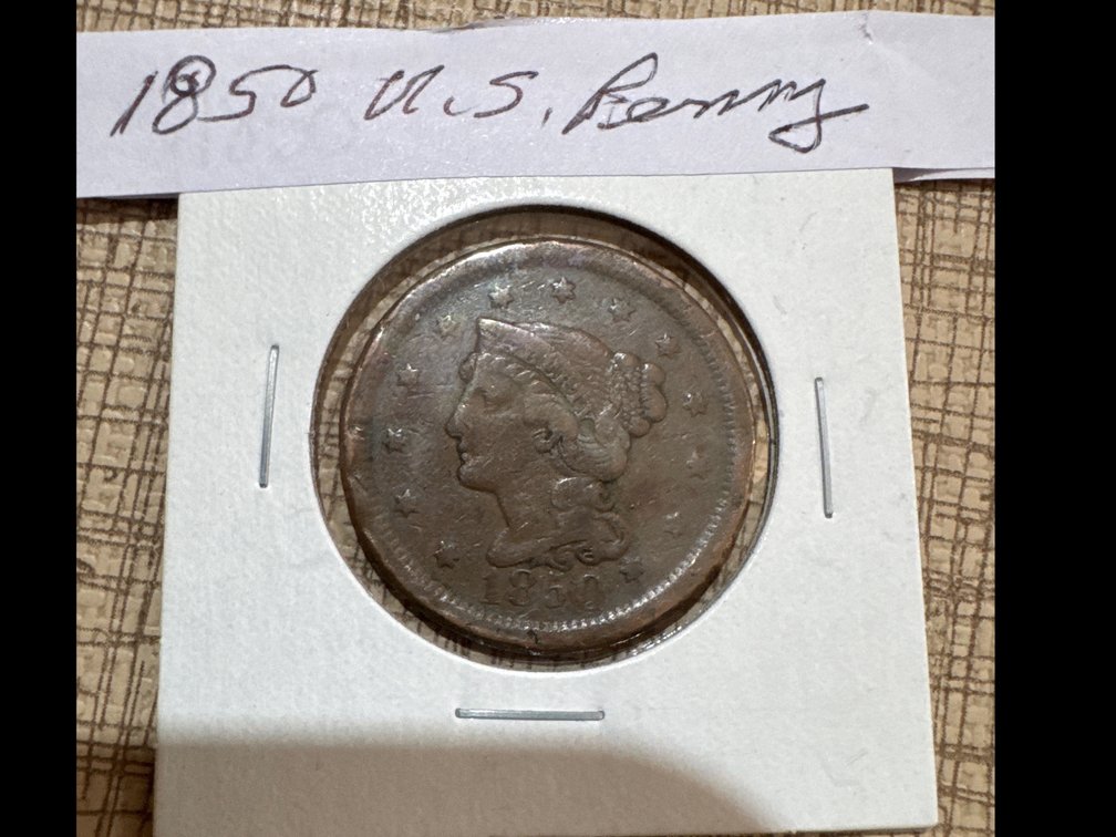 1850 U.S. Penny