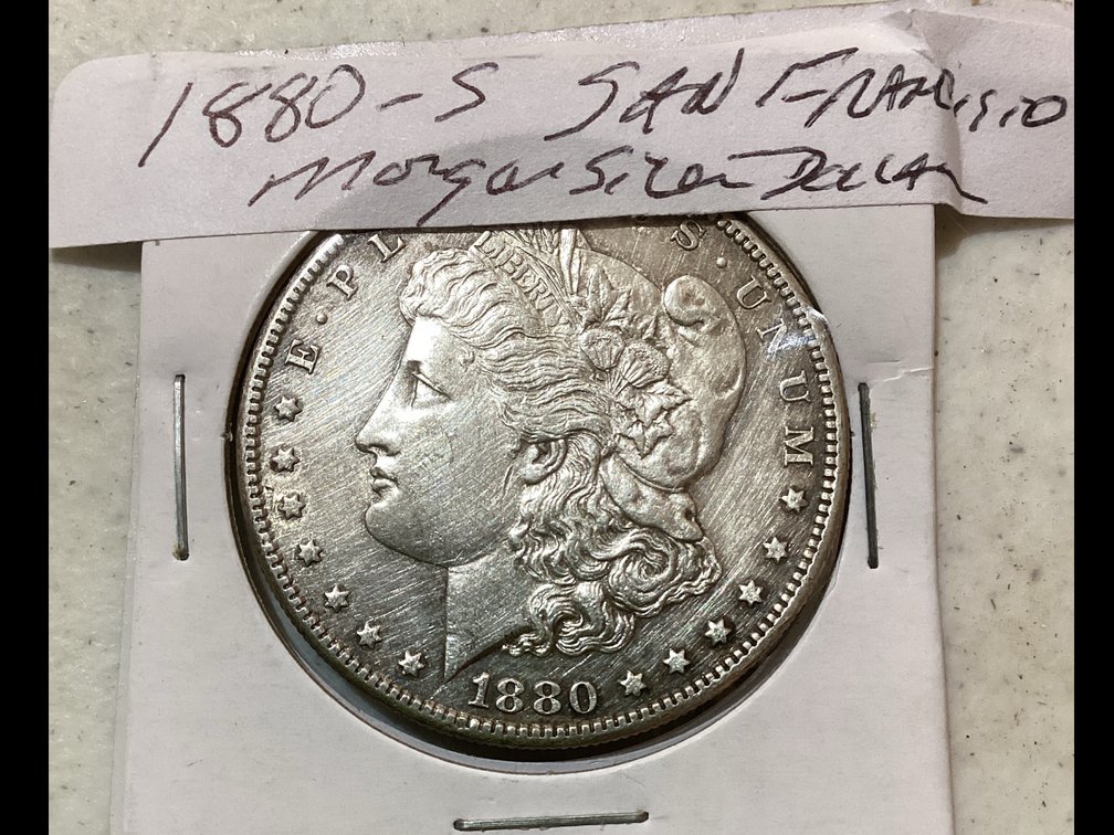 1880 S Morgan Silver Dollar