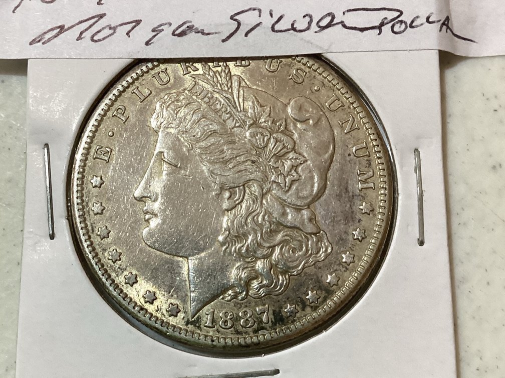 1887 S Morgan Silver Dollar