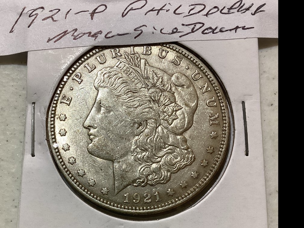 1921 P Morgan Silver Dollar