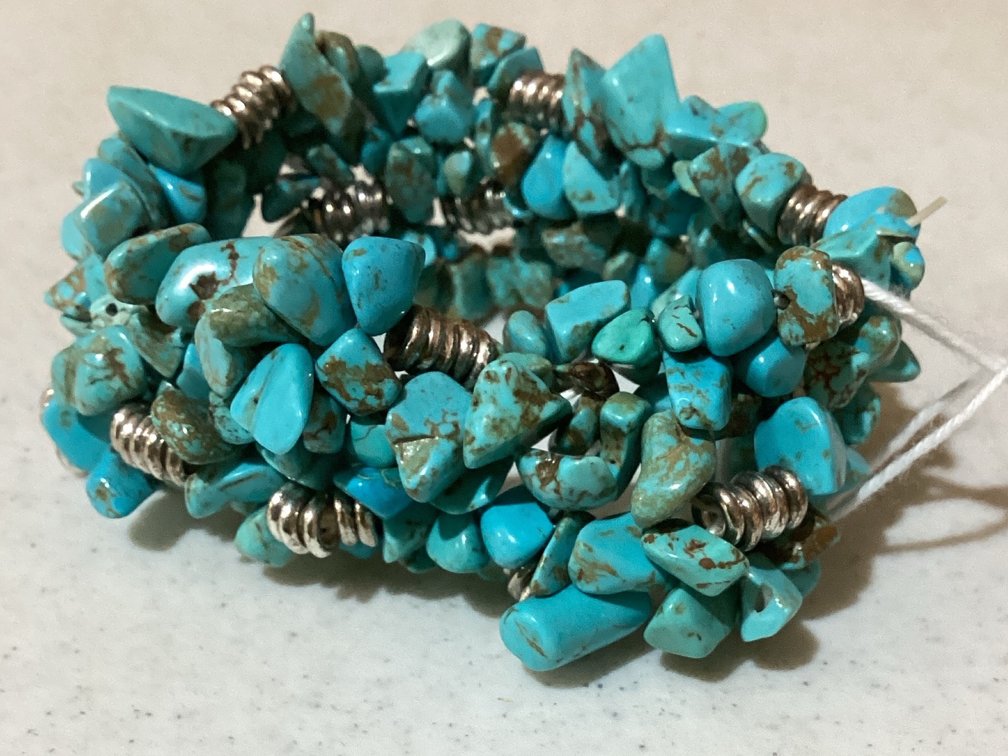 Turquoise Nugget Bracelet