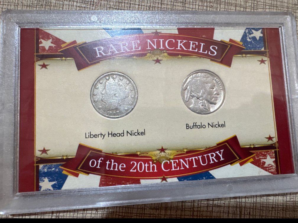 U.S. Nickle Collection Liberty & Buffalo Head