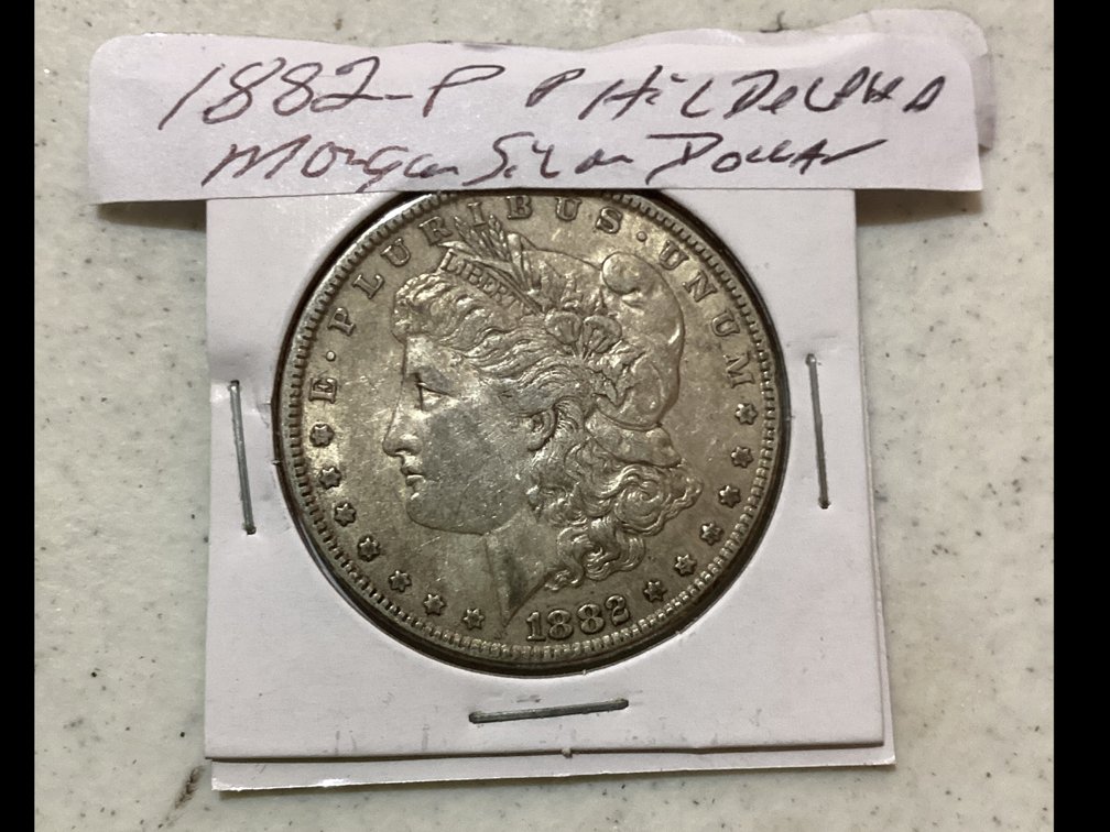 1882 Philadelphia Morgan Silver Dollar