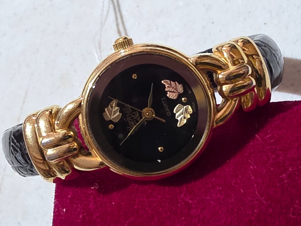 Ladies Black Hills Gold Wrist Watch