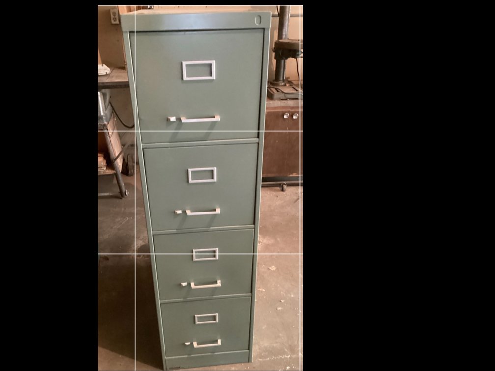 4 Drawer Metal File Cabinet