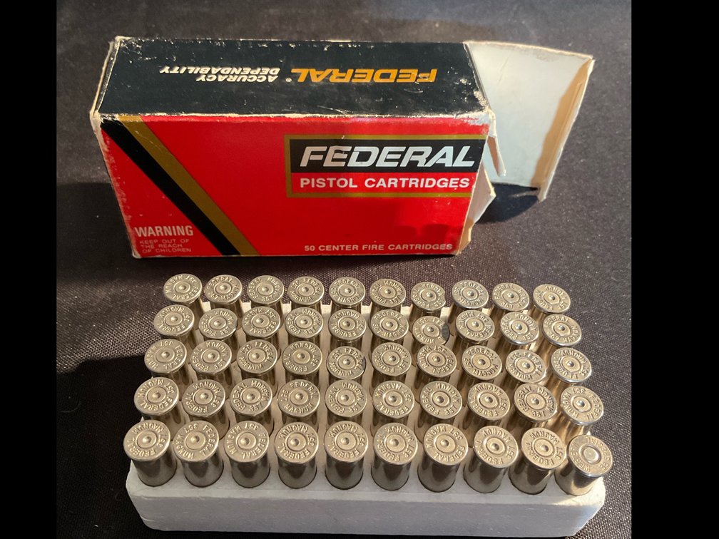 Federal 357 MAG Nickel Casings (50)