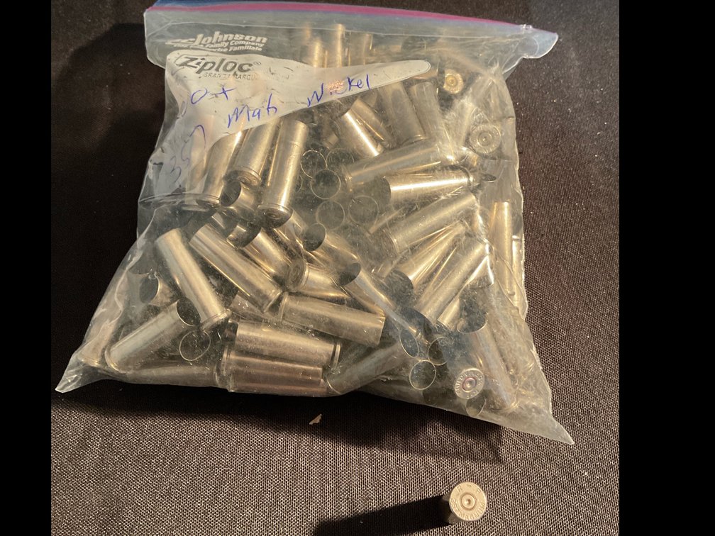 357 MAG Nickel Casings (200)