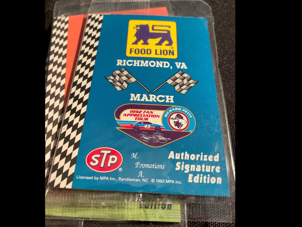 1992 Richard Petty Fan Farewell Tour Racing Card Setu