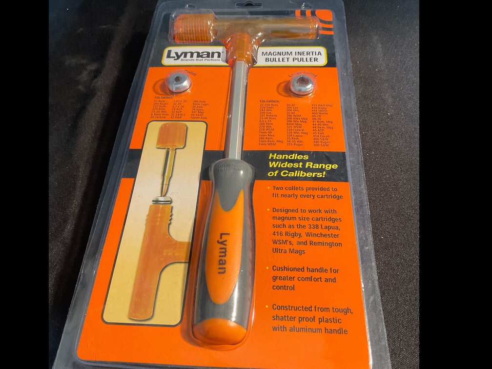 Lyman Magnum Inertia Bullet Puller