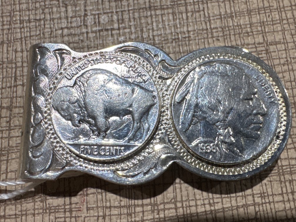 Montana Silversmith Buffalo Nickel Money Clip