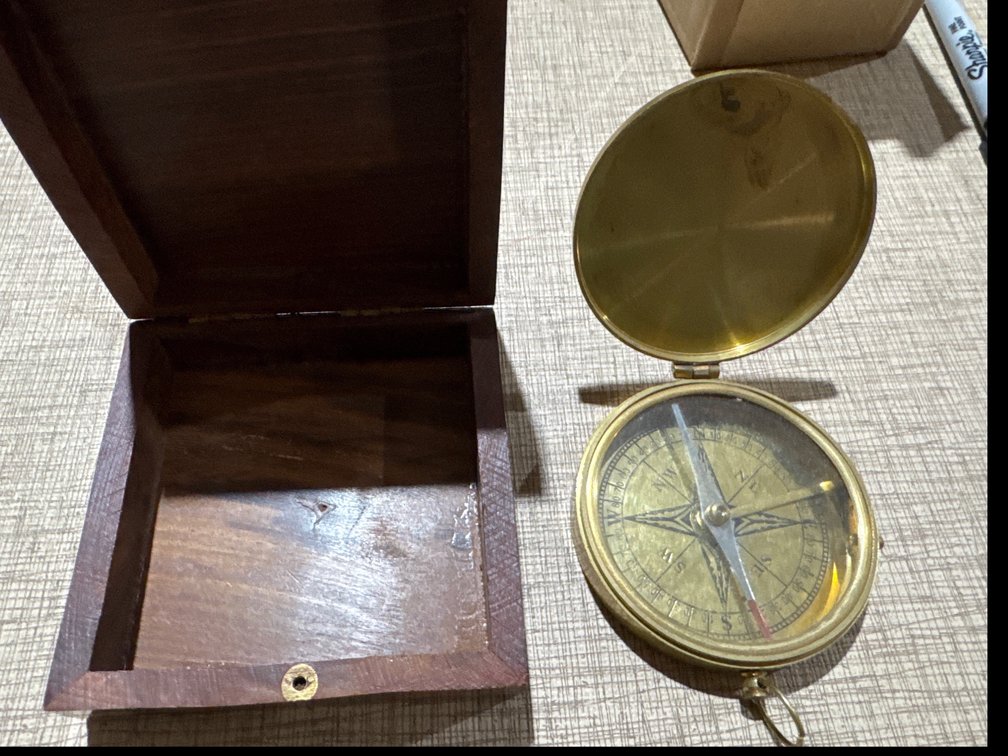 Brass Compass