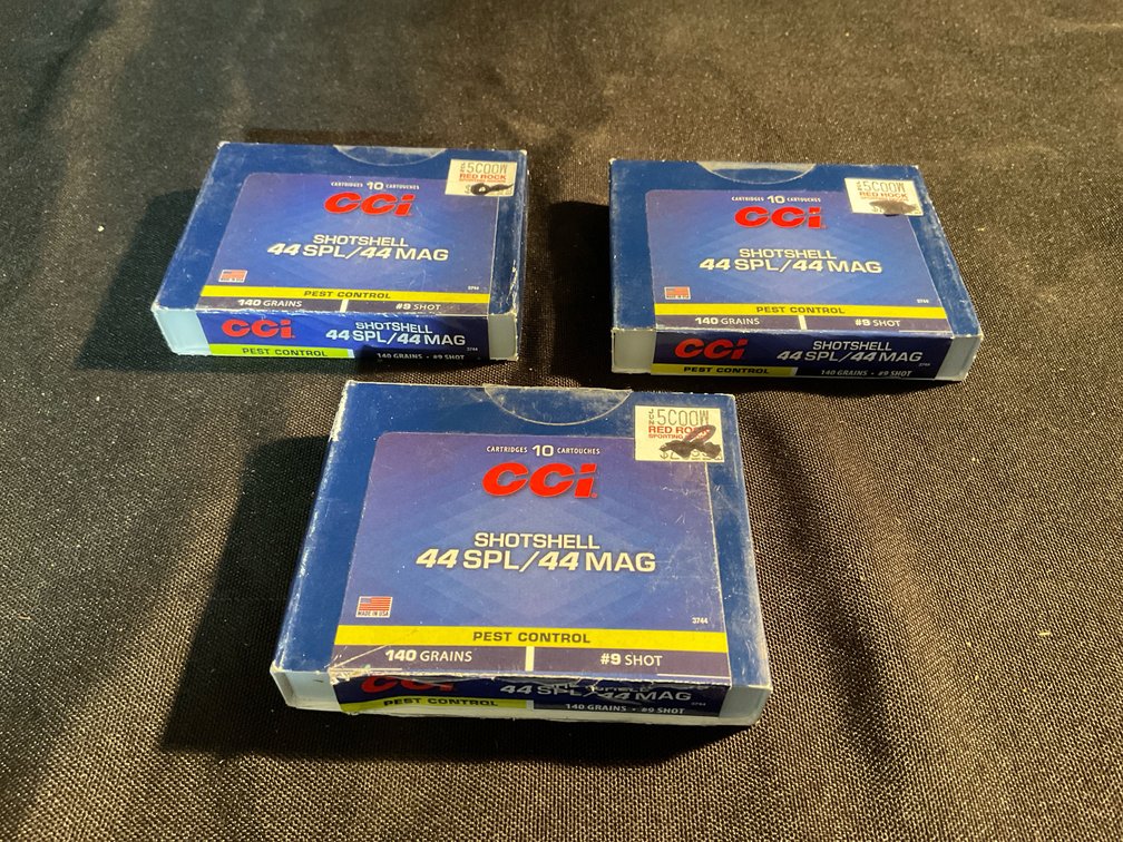 CCI 44SPL/MAG 140gr #9 Shot Shotshells (30)