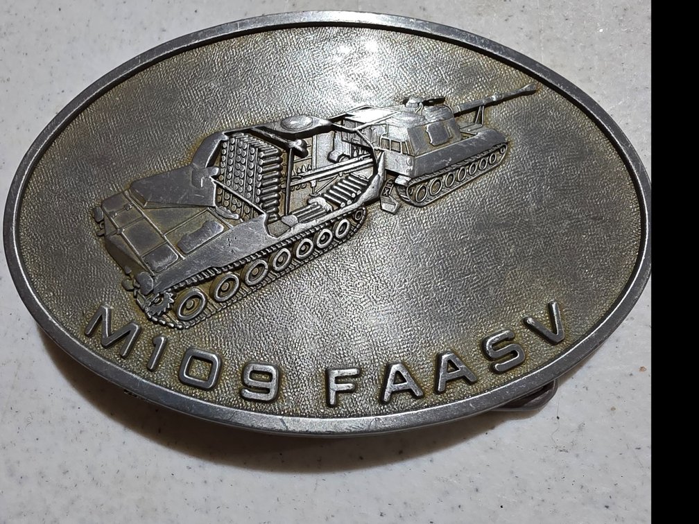 Military Vehicle Beltbuckle