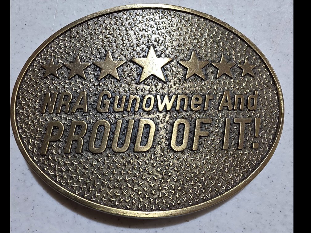 NRA Beltbuckle