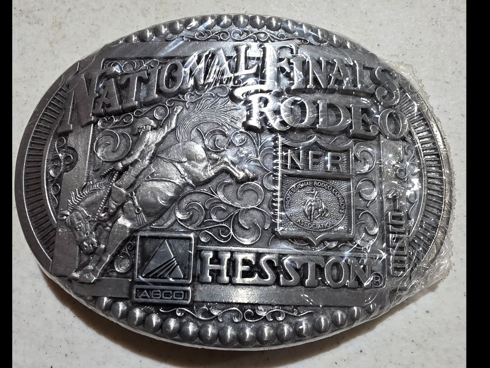 Hesston National Finals Rodeo 1998 Beltbuckle