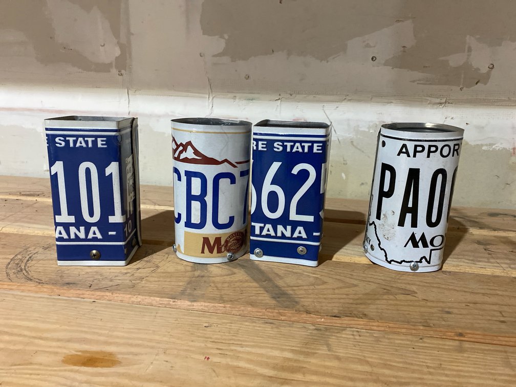 License Plate Containers