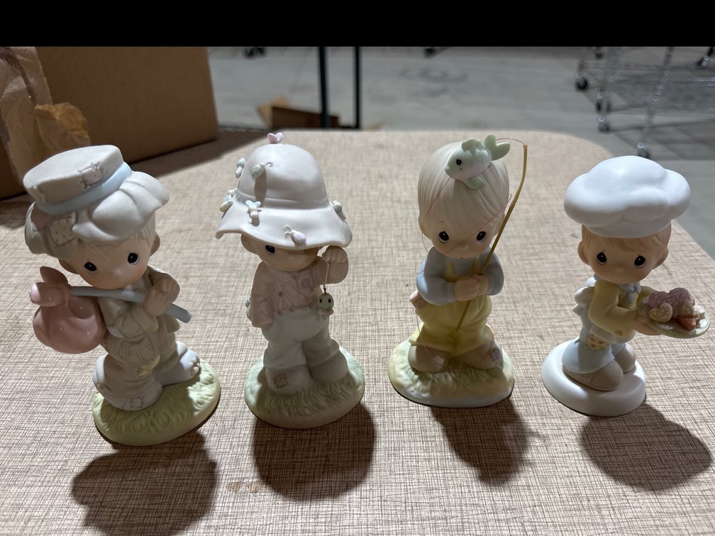 Porcelain Precious Moments Figurines