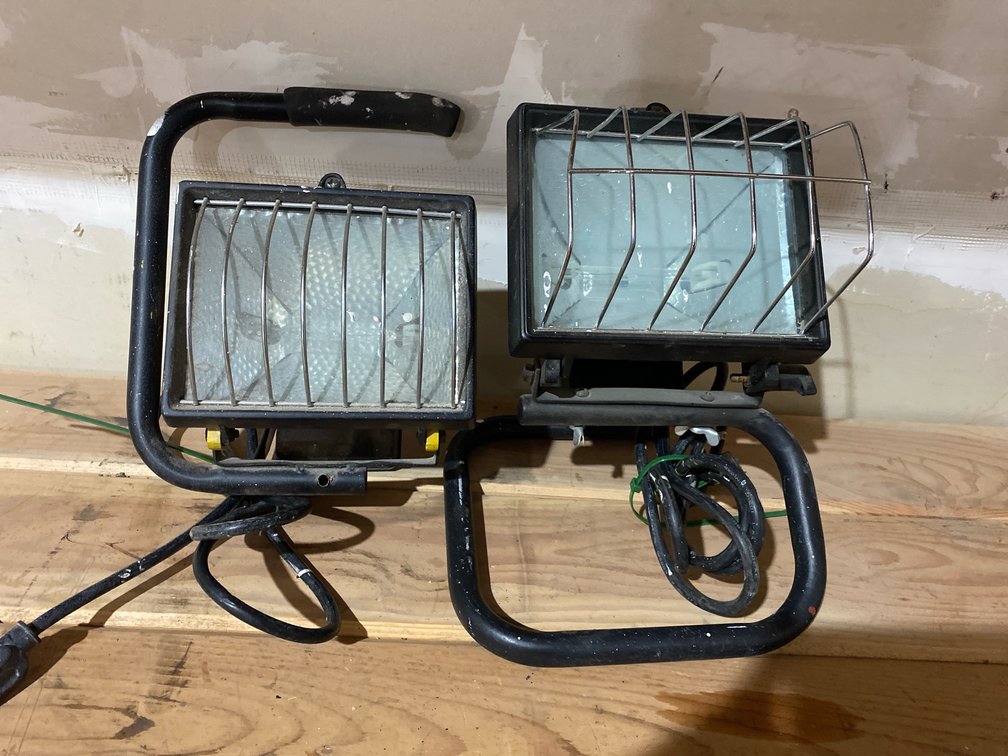 Halogen Work Lights Lot of 2