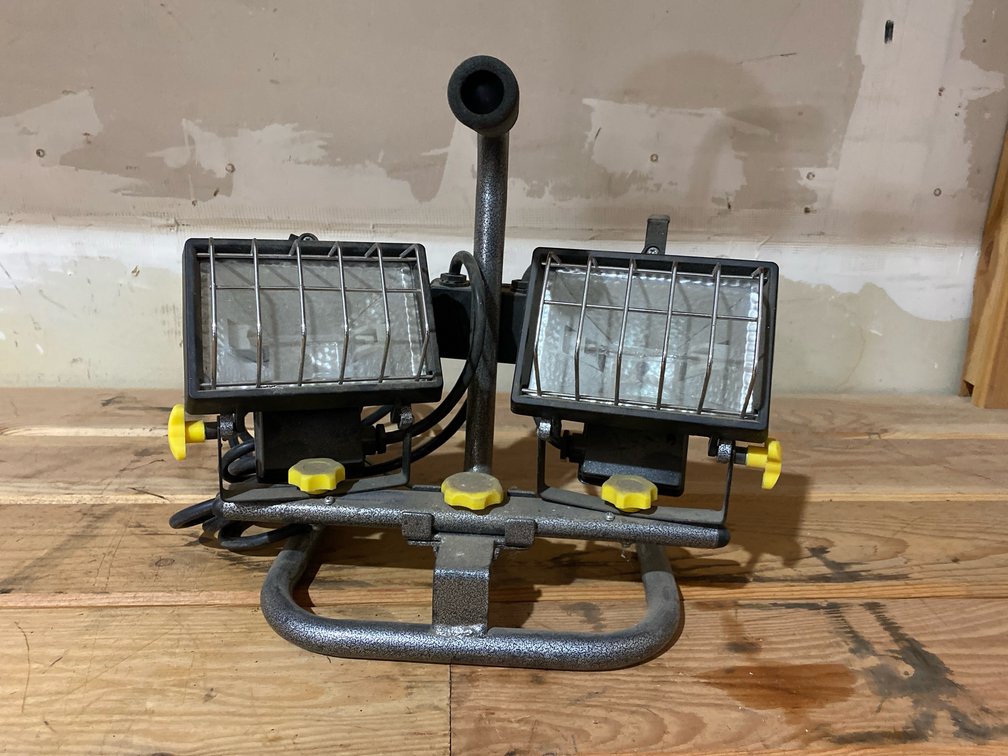 Halogen Portable Work Light Set