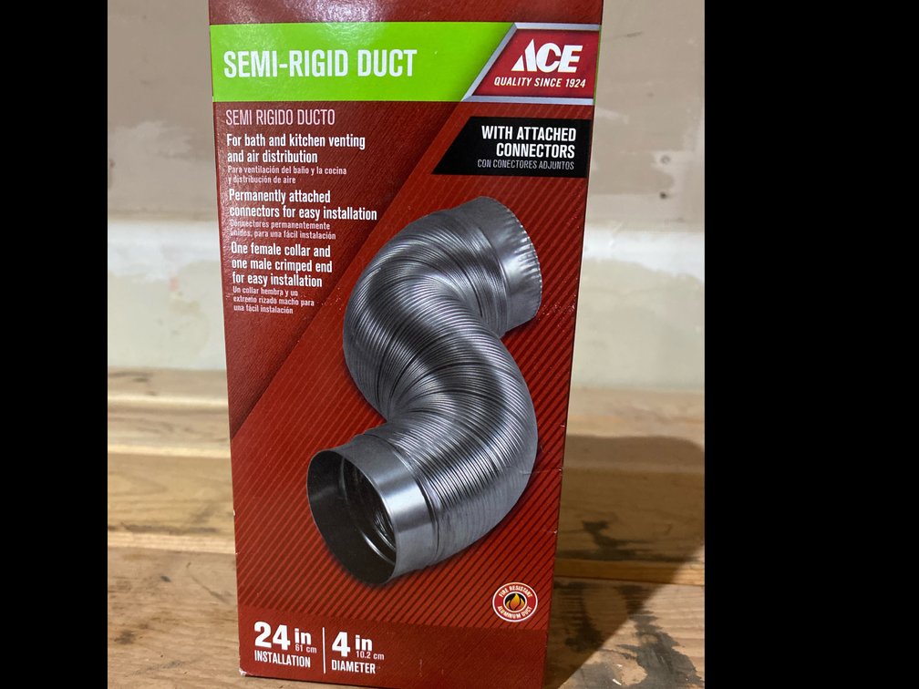 Ace Semi Rigid Duct 24”