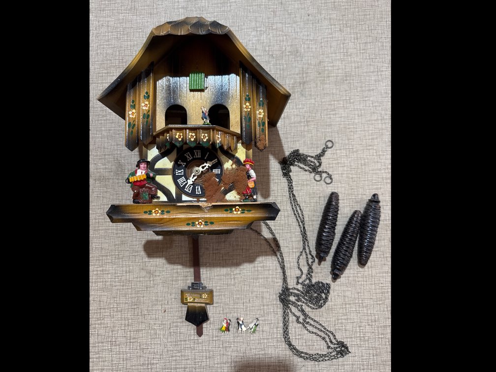 Chalet- Style Black Forest Cuckoo- Clock