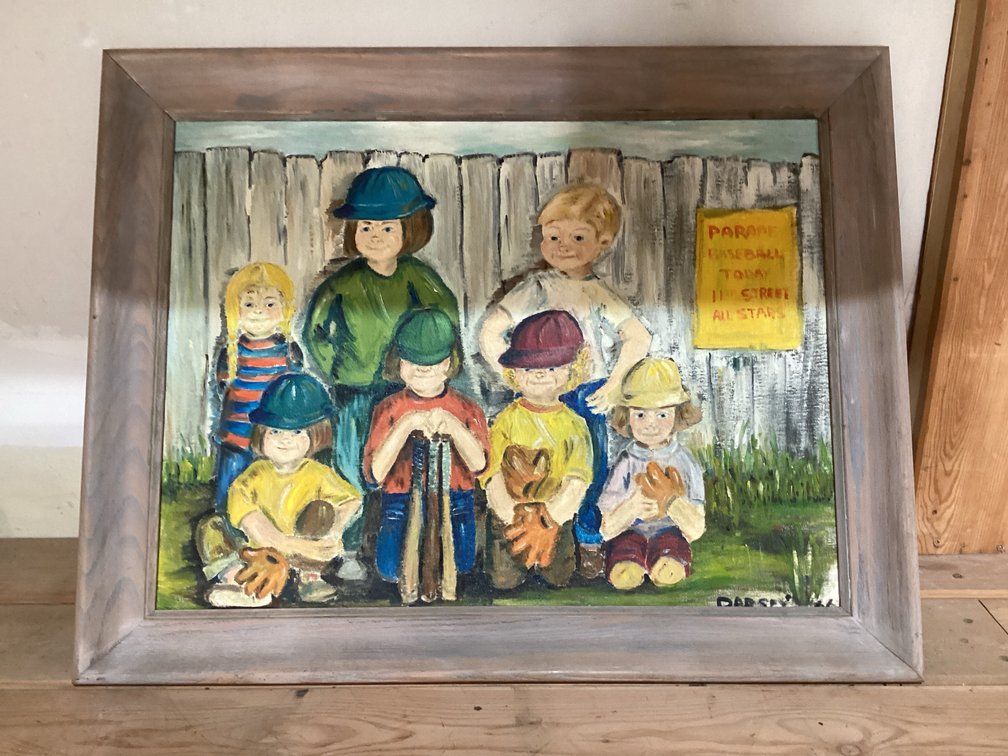 Baseball All Stars Team Painting By Darsey