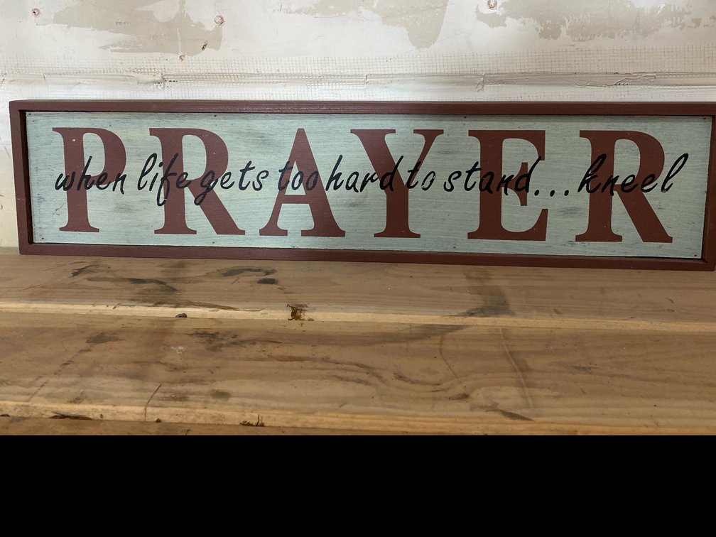 Prayer Sign