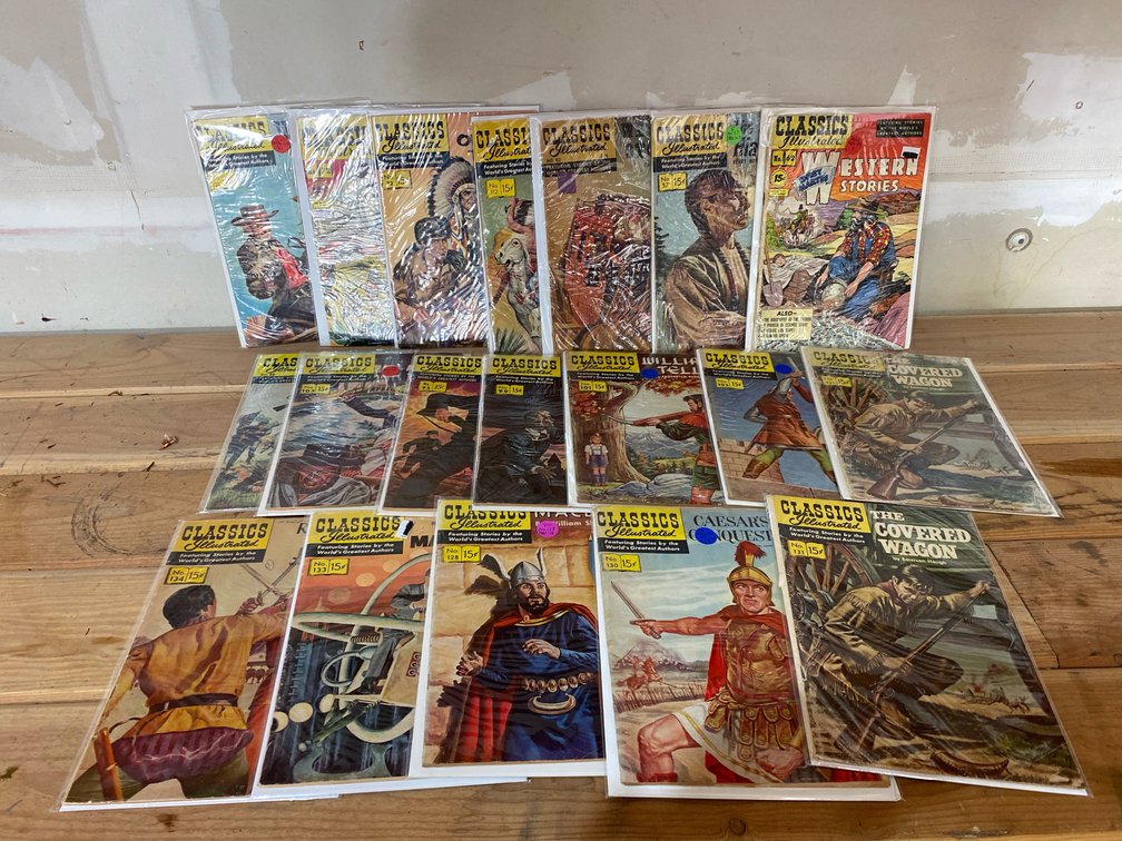 Classics Illustrated Comic Books