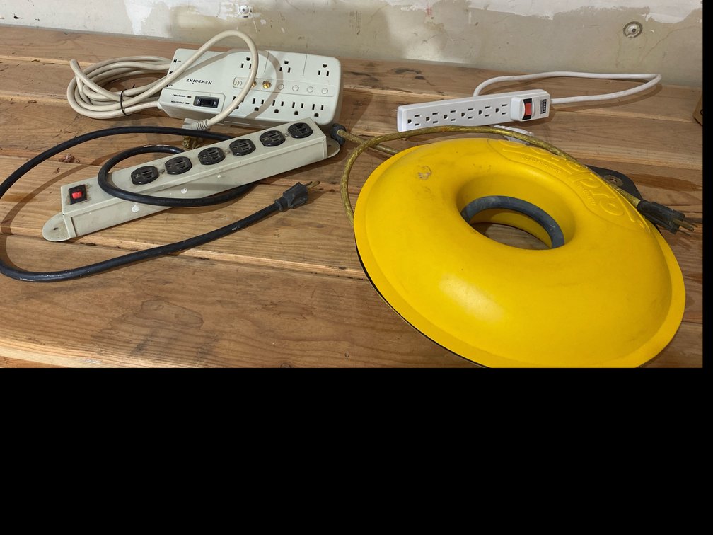 Power Strips & Extension Cord Holder