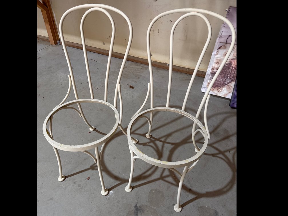 Metal Parlor  Chairs
