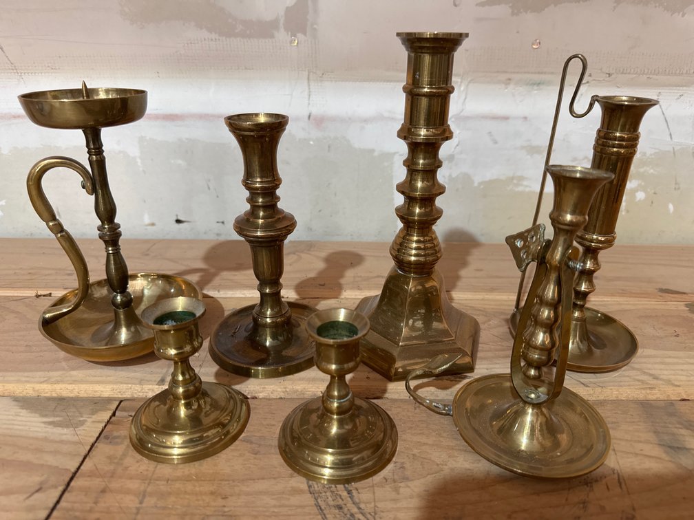 Brass Candle Holders