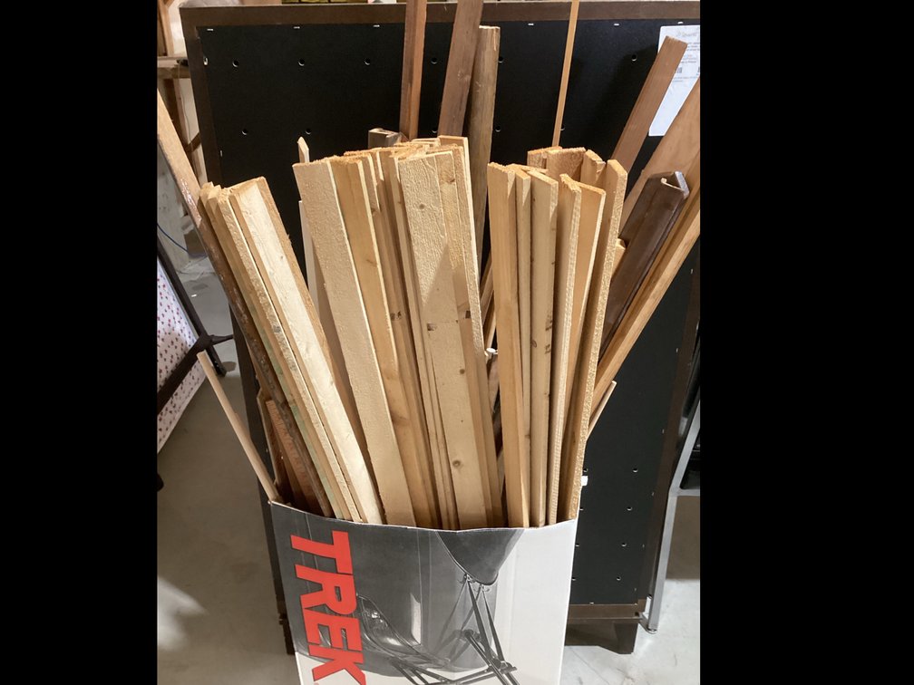 Wood Slats & Odd Pieces