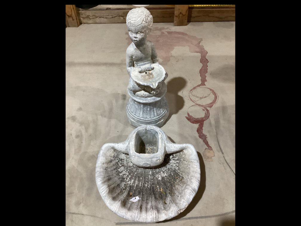 Cement Fountain