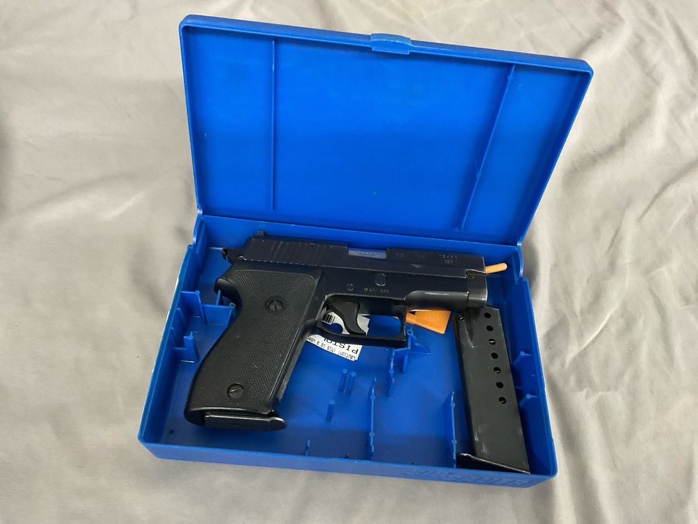 Sig Sauer P6 9mm Semi Auto Pistol