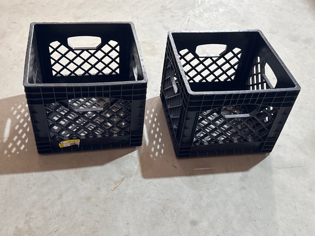 Plastic Milk Crates