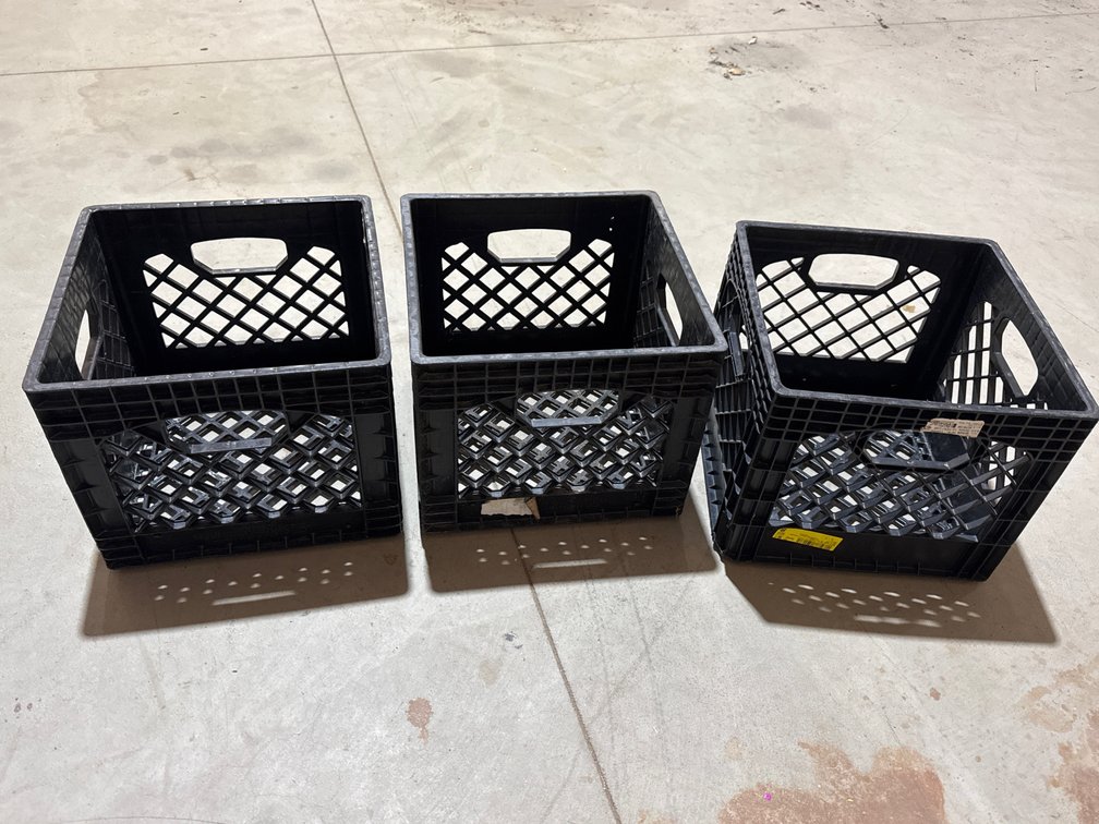 Plastic Milk Crates