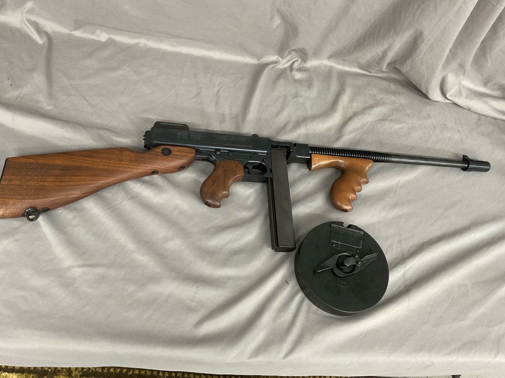 Thompson Model 1927 A1 45 Auto Semi Auto Carbine