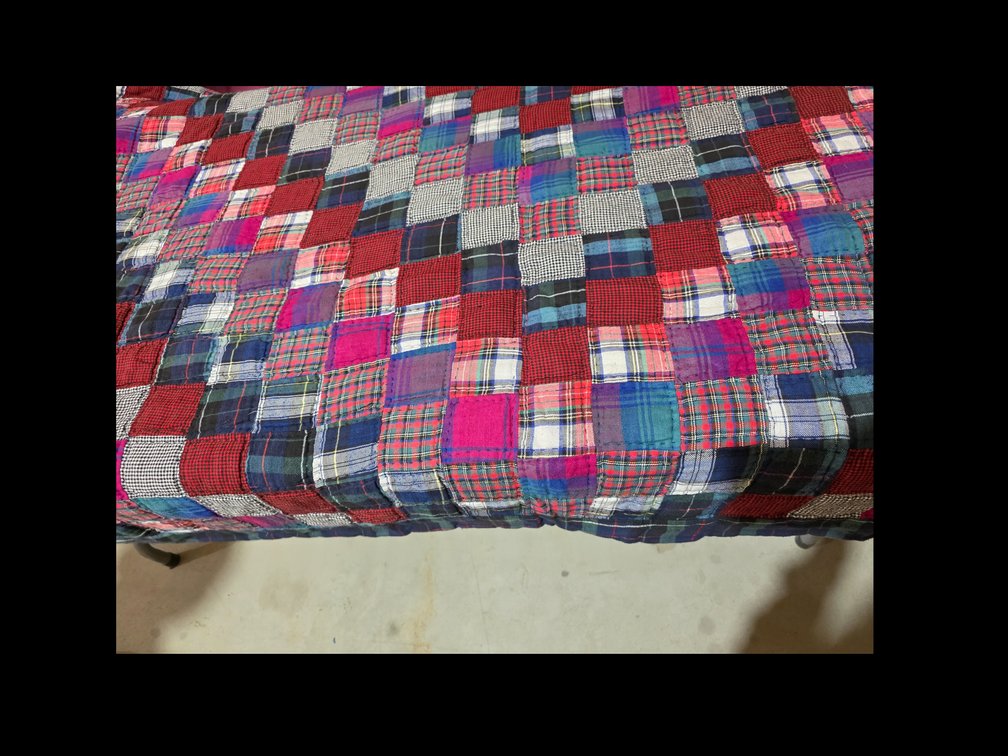 Quilt and Shams, Twin Mattress Cover