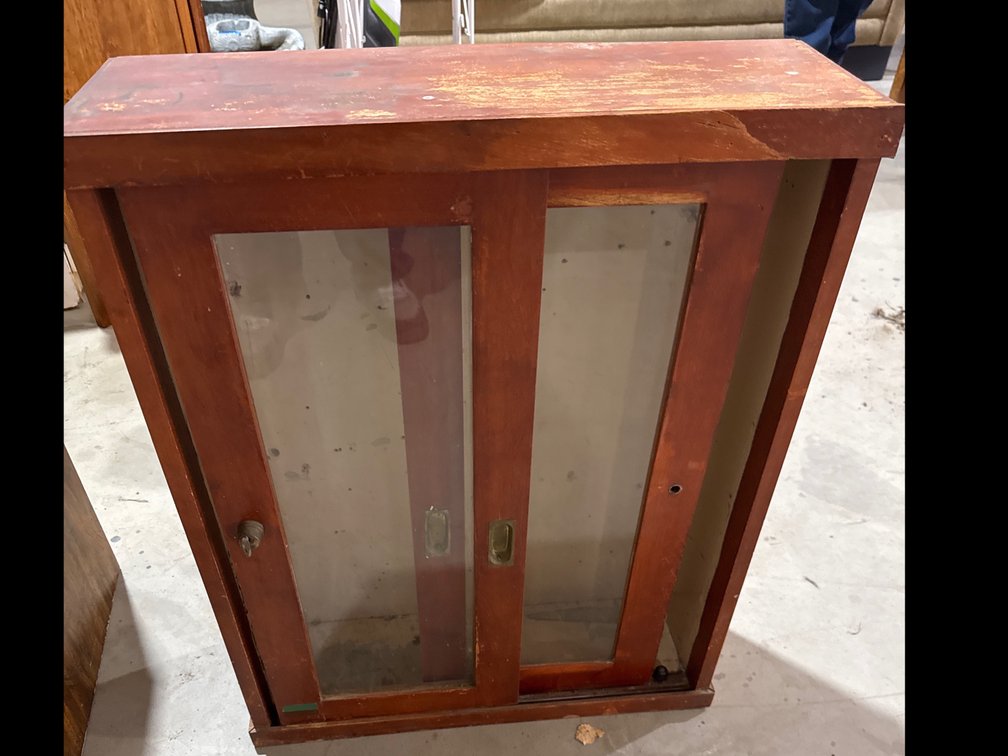 Sliding Glass Door Cabinet