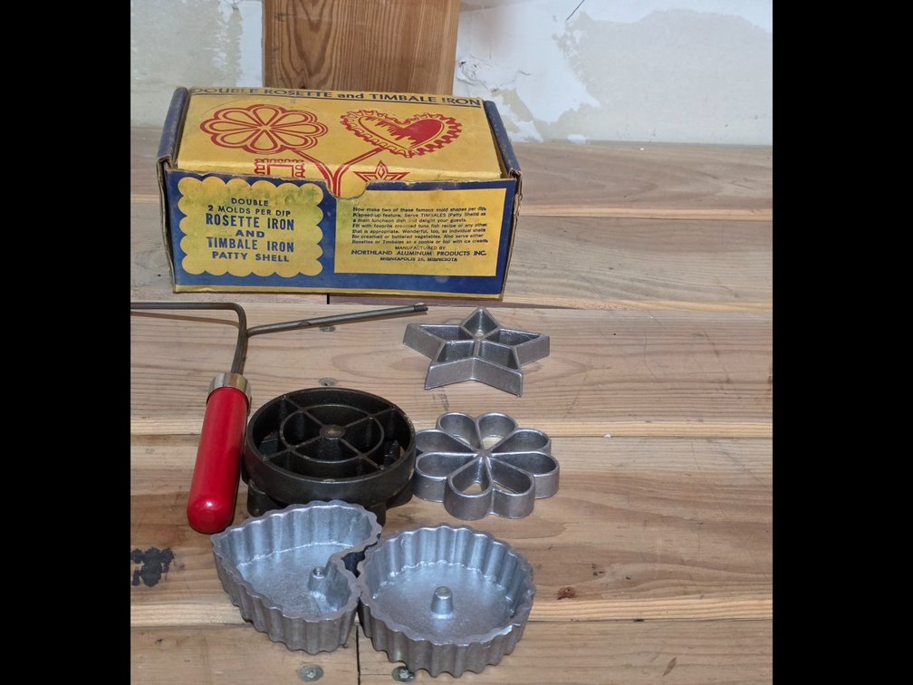 Double Rossette And Timbale Maker