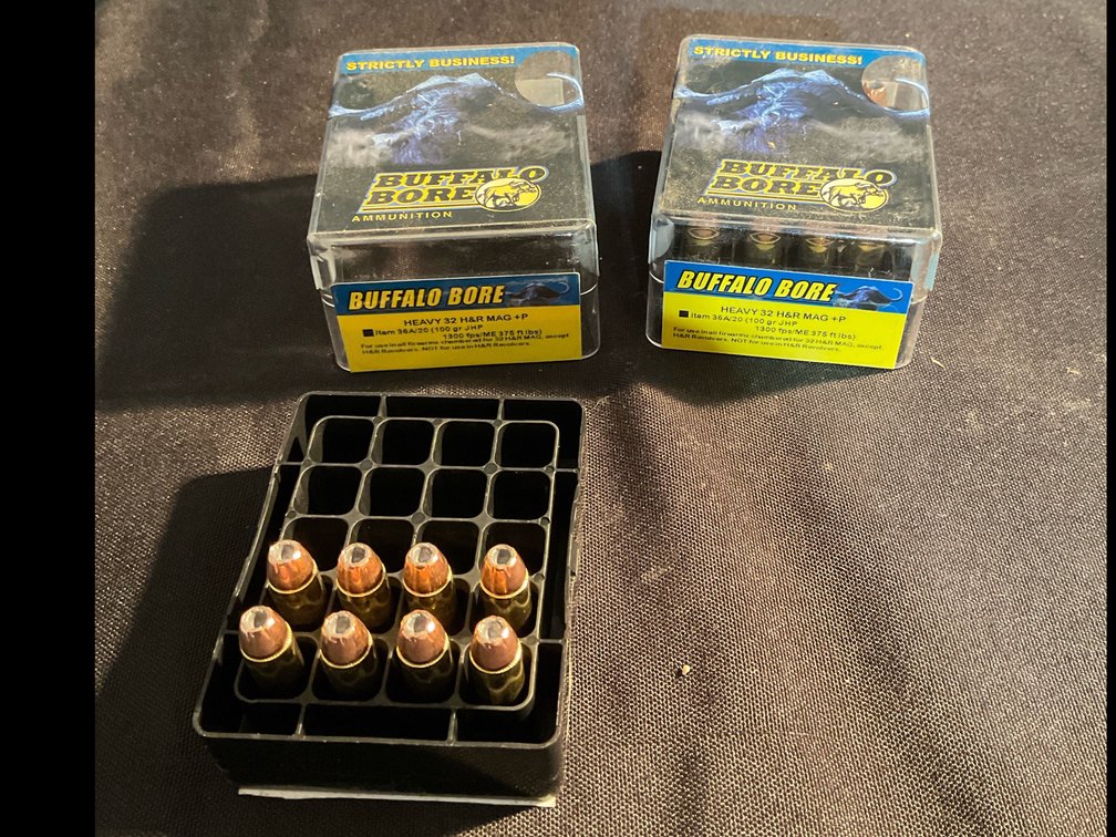 Buffalo Bore Heavy 32 H&R Mag+P 100gr JHP Ammo (28)