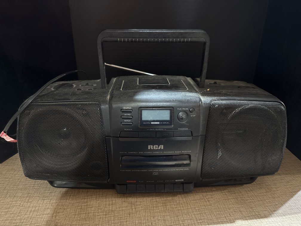 RCA AM/FM Cassette, Disc Player