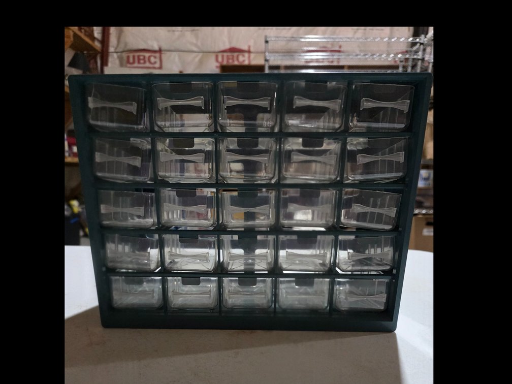 25 Bin Storage Container